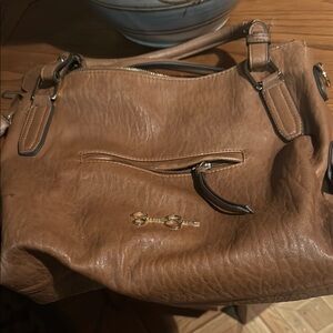 Brown Leather Handbag